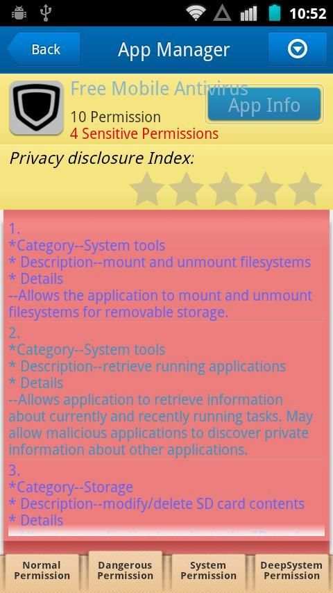 Mobile Antivirus Security screenshot 5