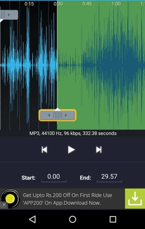 Mp3Cutter Ntss screenshot 2