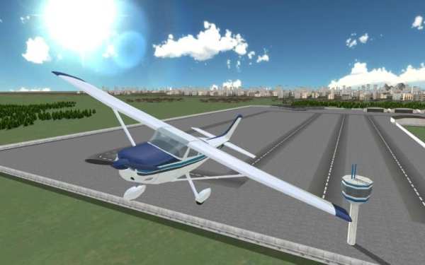 Airplane Simulator Pilot 3D скриншот 8