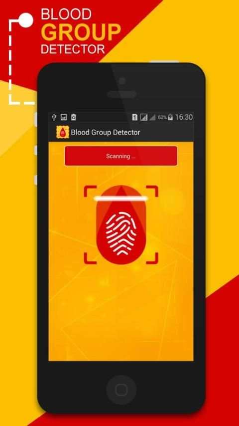 Blood Group Detector Prank 2 تصوير الشاشة