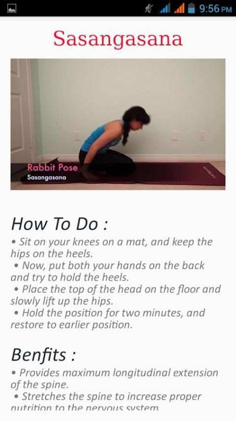 Yoga For Hair Lose screenshot 1