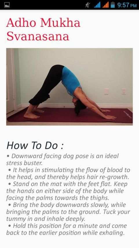 Yoga For Hair Lose screenshot 2