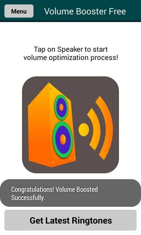 Volume/Sound Booster Free स्क्रीनशॉट 1