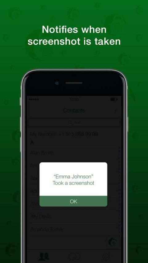 Key Encrypted Messenger скриншот 1