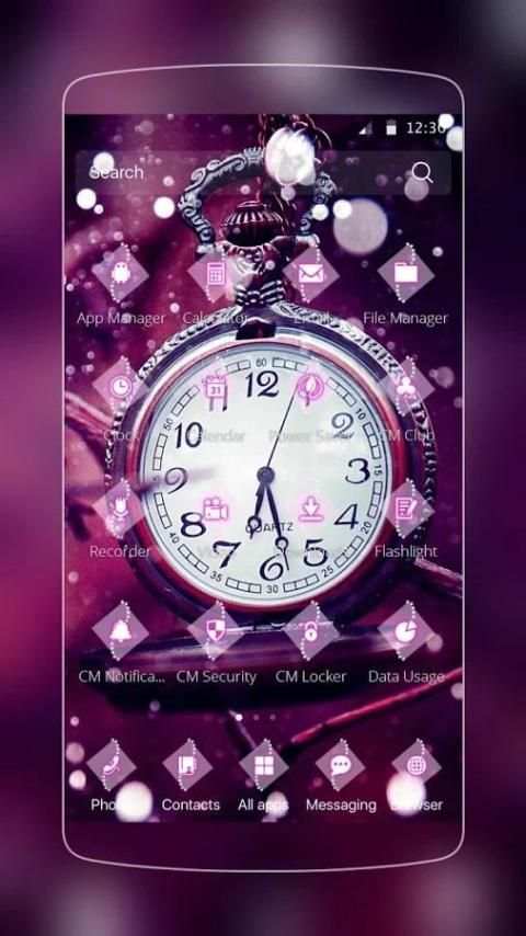 Time Clock Theme скриншот 2