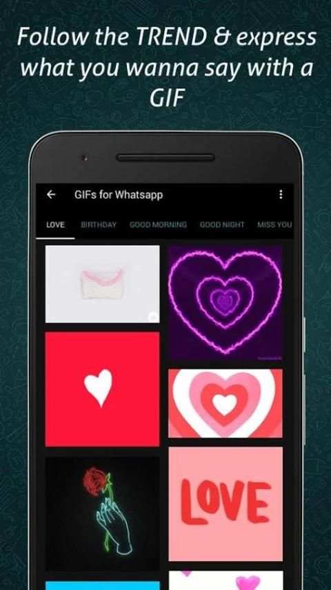 GIFs for Whatsapp 2017 स्क्रीनशॉट 3