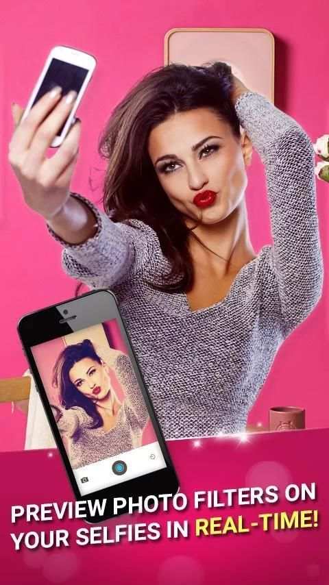 Selfies Camera 3 تصوير الشاشة