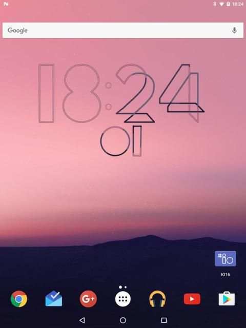 #io16 Clock 9 تصوير الشاشة