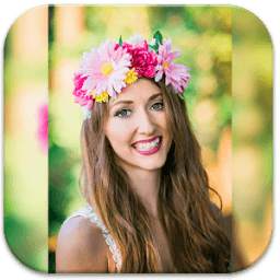 Wedding Flower Crown Hairstyle