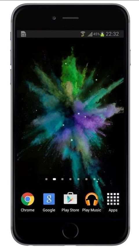 IOS 9 Parallax Live Wallpaper 7 تصوير الشاشة