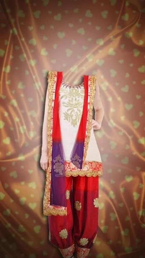 Woman Salwar Suit Photo Maker 3 تصوير الشاشة
