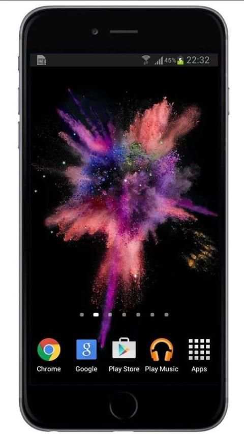 IOS 9 Parallax Live Wallpaper 4 تصوير الشاشة