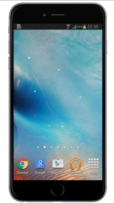 IOS 9 Parallax Live Wallpaper 5 تصوير الشاشة