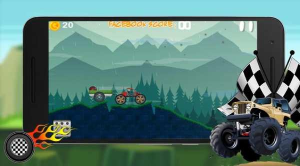 Crazy Hill Racing screenshot 1