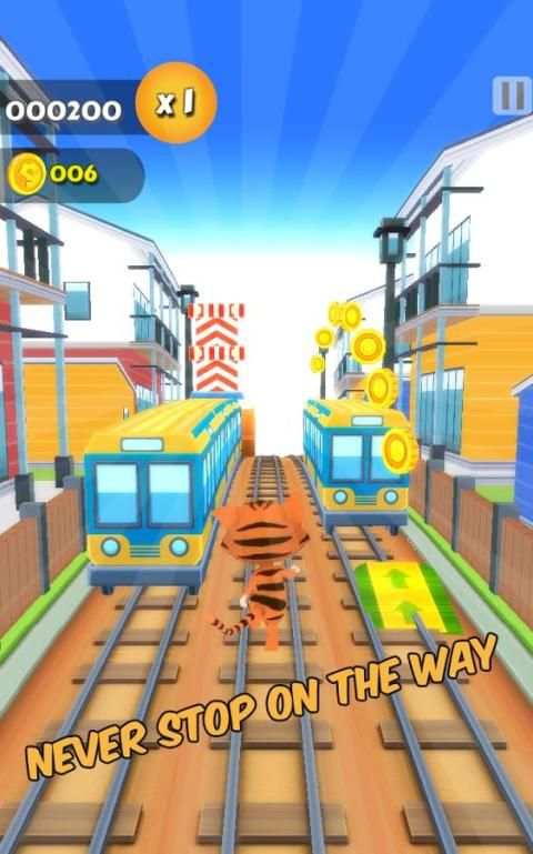 Subway Cat Run Surf - Dash скриншот 8