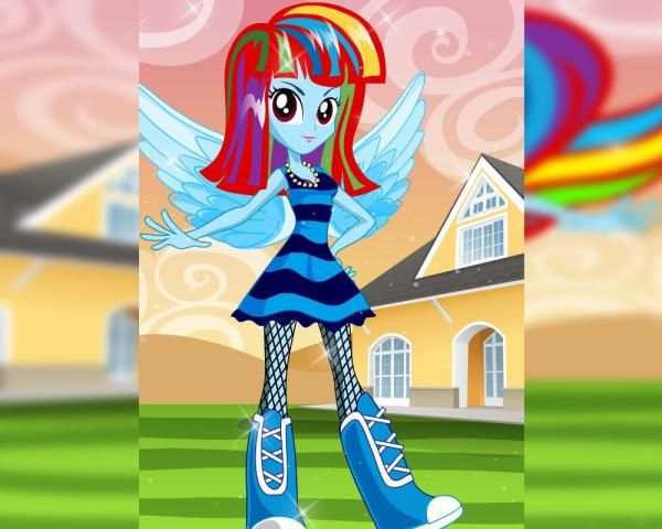 Dress Up Rainbow Dash screenshot 1