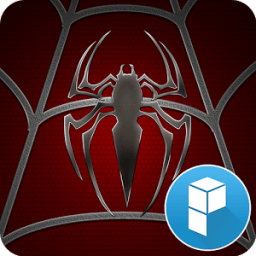 Red Spider launcher theme أيقونة