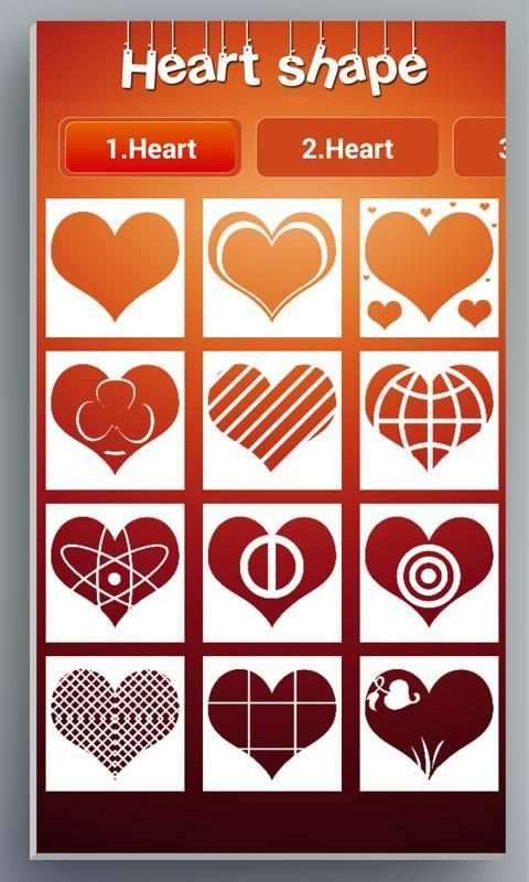 Heart Shape Collage скриншот 6