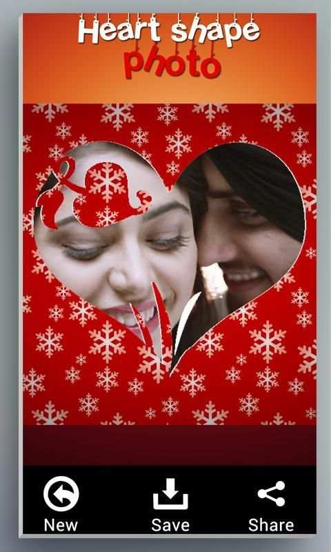 Heart Shape Collage скриншот 1
