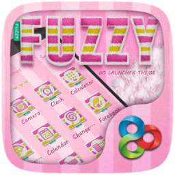 ikon Fuzzy GO Launcher Theme