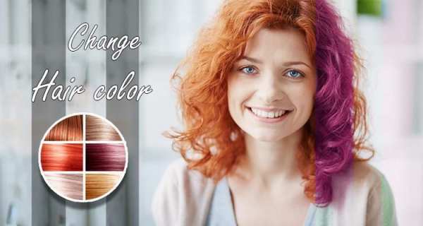 Beautiful Change Hair Color स्क्रीनशॉट 2
