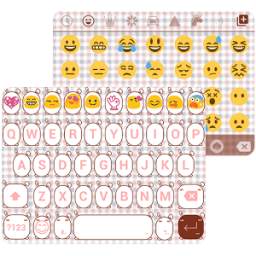 Cute Rabbit Emoji Keyboard