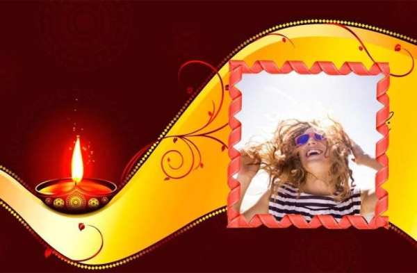 Diwali Photo Frame 2016 screenshot 1