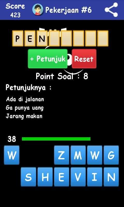 Tebak Kata 2016 screenshot 2