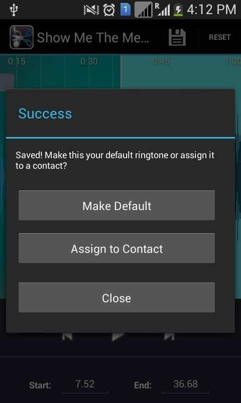 Ringtone Cutter скриншот 2