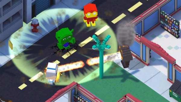 Block Battles: Heroes at War 5 تصوير الشاشة