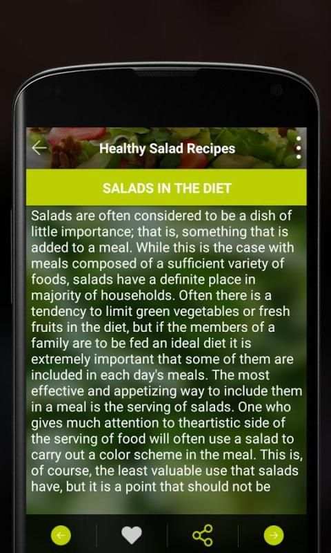 Healthy Salad Recipes 1 تصوير الشاشة