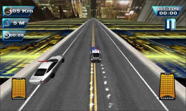 Ultimate Car Racing 3D Police скриншот 1