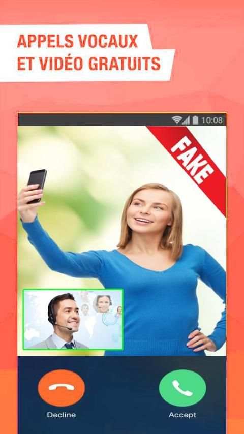 Video Call for WhatsApp Prank screenshot 3