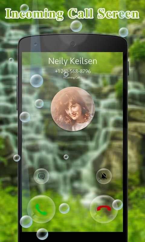 Waterfall Full Call Screen Id screenshot 8