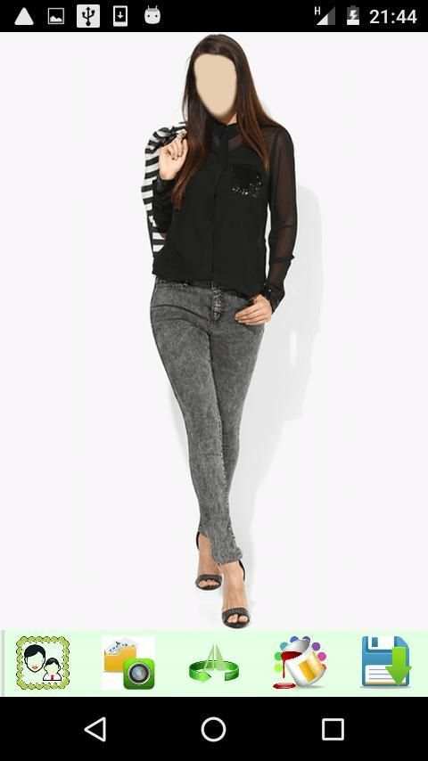 Girls Jeans Look screenshot 7