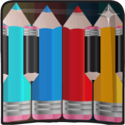 Colored Pencils Piano أيقونة