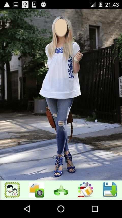 Girls Jeans Look screenshot 2