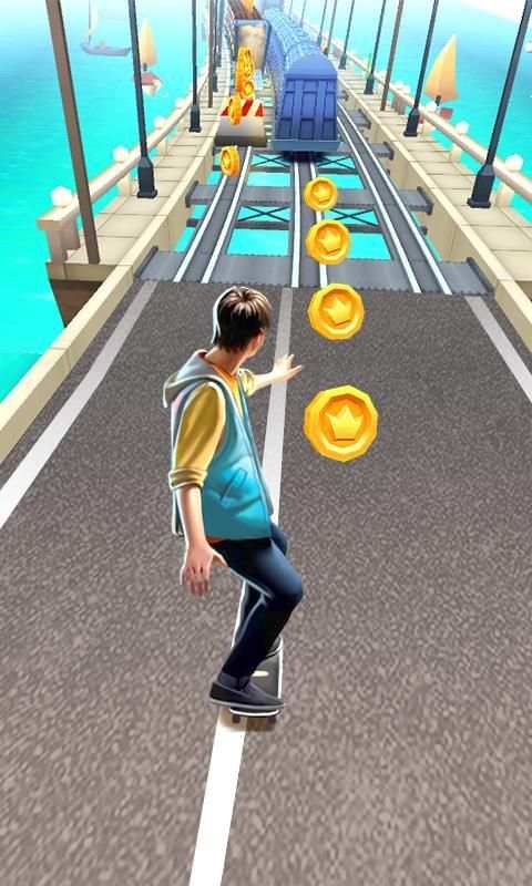 Skateboard Racing скриншот 1