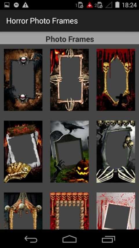 Horror Photo frames скриншот 5
