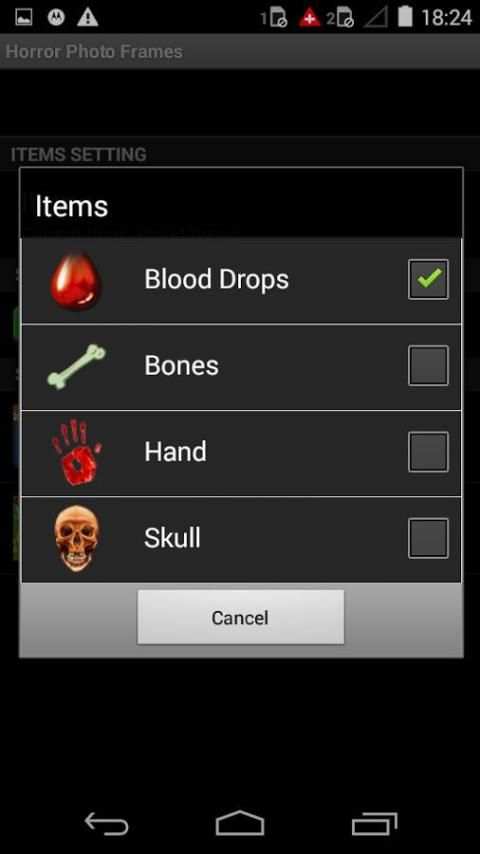 Horror Photo frames screenshot 1
