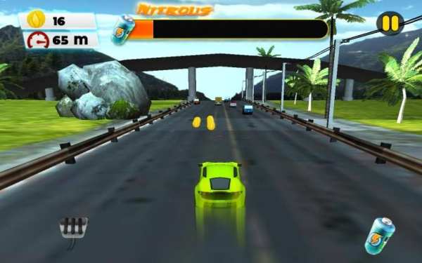 Crazy Car Racing Fever скриншот 1