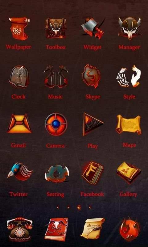 Wizard Theme - ZERO Launcher 2 تصوير الشاشة