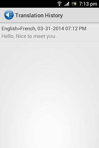 Talking Translator Pro screenshot 2