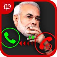 Fake Call Narendra Modi on 9Apps