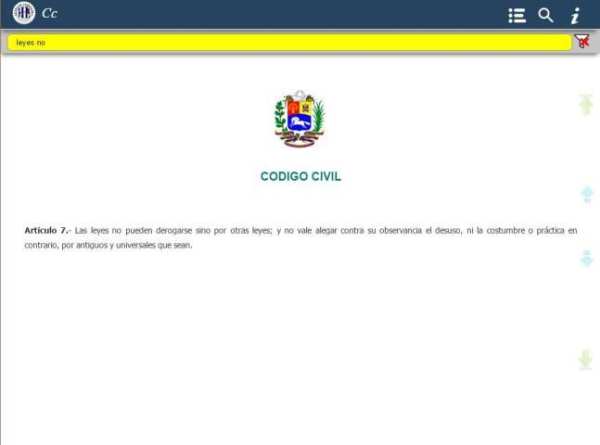 Código Civil (Cc) screenshot 1