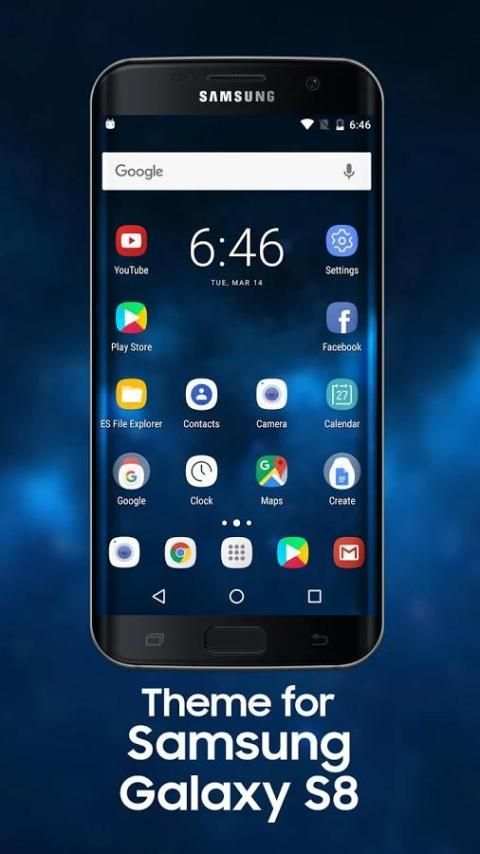 S8 Galaxy Launcher Theme screenshot 5