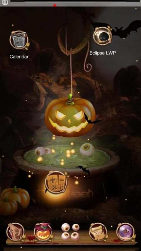 Next Halloween Pumpkin LWP screenshot 5
