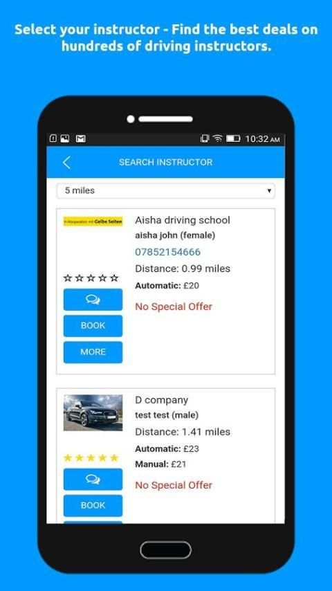Driving instructors market स्क्रीनशॉट 4