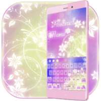 Floral Abstract-Keyboard