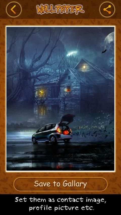 Scary Halloween Wallpaper screenshot 1